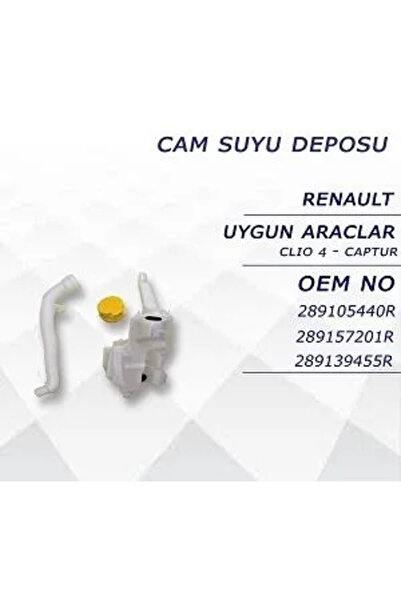 OtoBakımZamanı SU FİSKİYE DEPOSU RENAULT CLİO IV CAPTUR