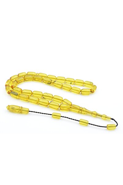 Murty99 Ayhan Turan Made Capsule Black Yellow Squeezing Amber Tasbih