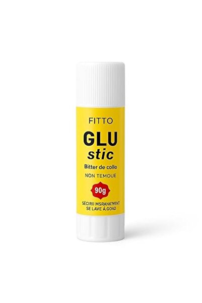 fitto Non-Toxic, Washable, Quick-Drying Glue Stick for Crafts, School & Offic...