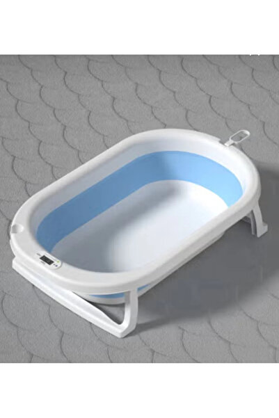 TREND MIX Foldable Baby Bath Tub with Water Level Gauge