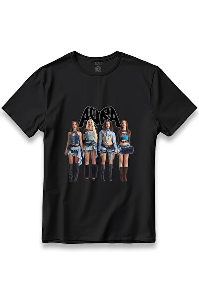 EZG Business Aura Grup Yuh Song Design New Girlband Aura Girl Group Tricou un...