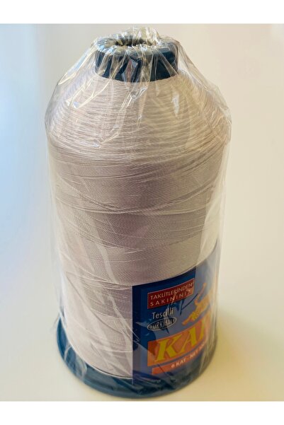 Kaplan Polyester Sewing Embroidery Lace Thread 50No 300 Gr Karbeyaz