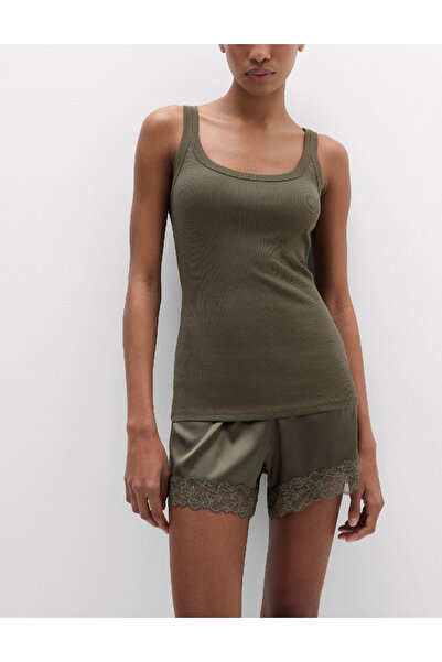 Evendi Tank top, Khaki