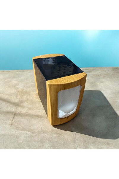 WESPA Napkin Holder Tabletop Dispenser Wood Look