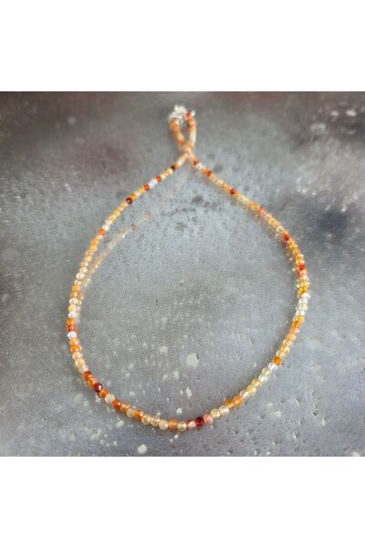 DRUZY Colier cu carneol, pietre semipretioase, Ignite#59