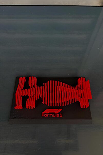 OziMugs Formula 1 Yarış Arabası 3D Model Figür
