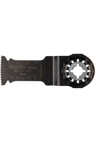 Makita B-64858 - Multicutter accessory, Starlock, cutting, 50x32 mm, wood