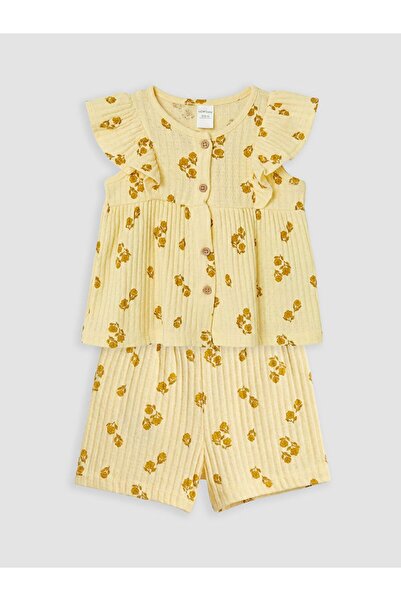 LC Waikiki Lcw Baby Floral Baby Girl Set