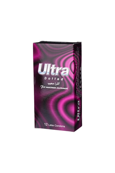 ULTRA واقي ذكري محبب 12 حبه من الترا