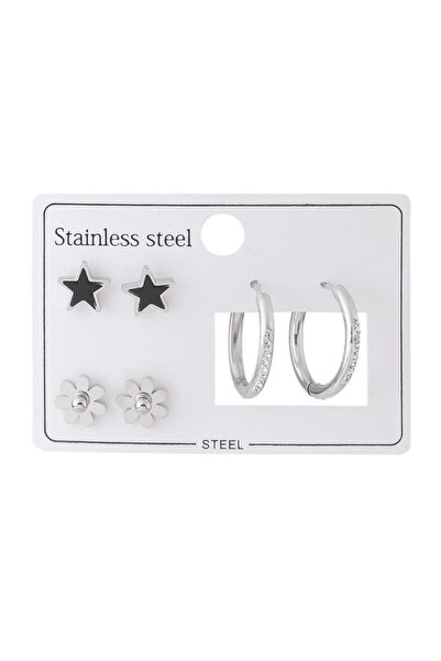 ÖZÇTAKI 316 L Stainless Steel - Anti-Allergic - Non-Tarnish - Silver Color - ...