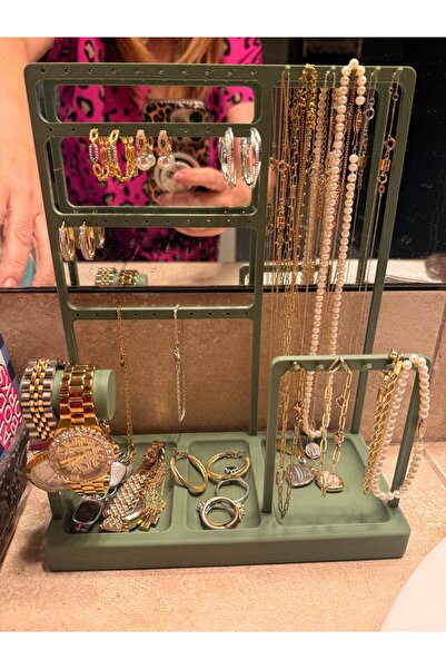 DU&ER 💍   Jewelry Stand – Earring, Necklace, and Bracelet Organizer Desktop ...