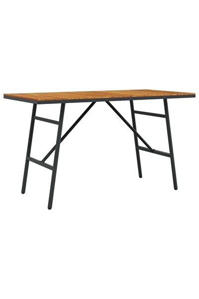 vidaxl Dining table Brown 110 x 55 x 61.5 cm Solid Acacia Wood
