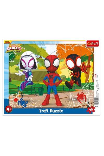 Jazwares Παζλ Τζάμπο Σπάιντι & Καταπληκτικοί Φίλοι, 25 κομμάτια