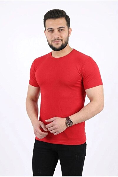 Generic Brand Men's Basic T-Shirt Crew Neck Short Sleeve Casual Summer Slim F...