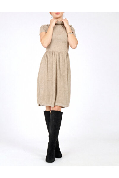 Evendi Short dress, Cream