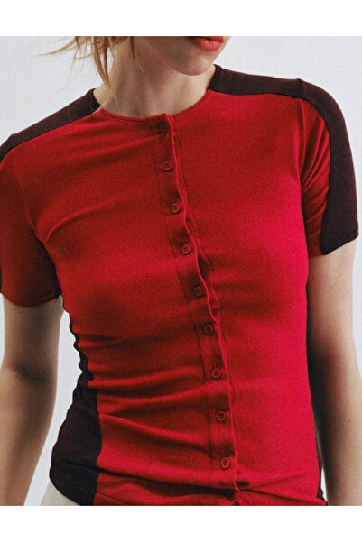 Evendi Tricou, Rosu/Mov