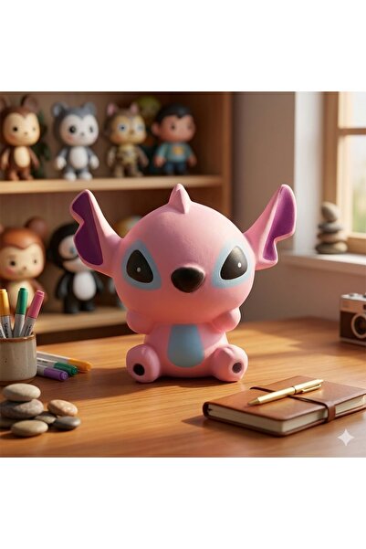 Generic Stitch Anti-Stres Squishy Oyuncak - Yumuşak Dokulu Rahatlatıcı Figür