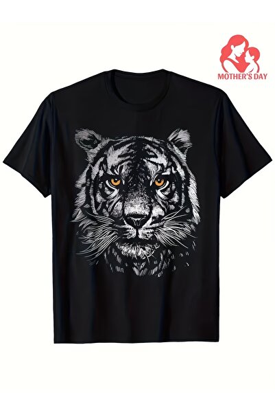 yiou trendy clothing تيشيرتات بوجه النمر للرجال والنساء