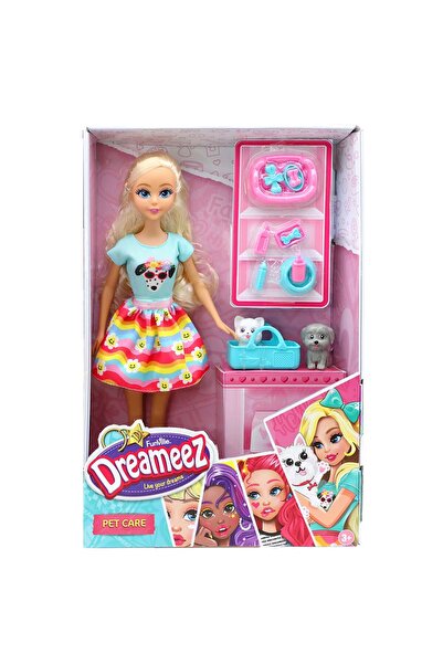 Dreameez Set de joaca cu papusa si animalute, Dreameez, Pet Care