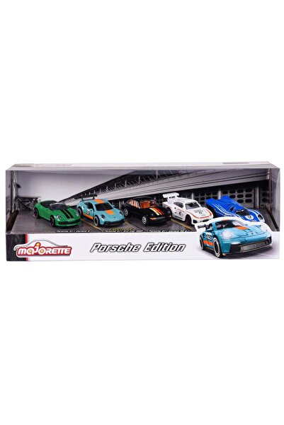 Majorette Set of 5 metal cars, Majorette, Porsche Edition