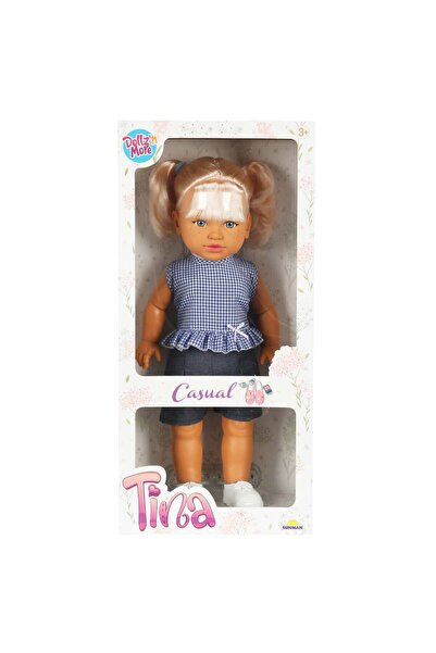 Dollz'n More Papusa Dollz And More, Tina in tinuta casual, Albastru, 45 cm