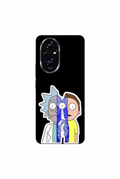 OEM Husa compatibila cu Honor 200 Silicon Gel Tpu Model Rick And Morty Connected