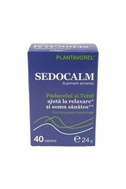 PlantaVorel Sedocalm Plantavorel, 40 tablete