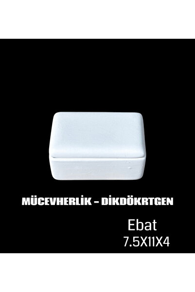 Çini Bisküvi Mücevherlik Dikdörtgen