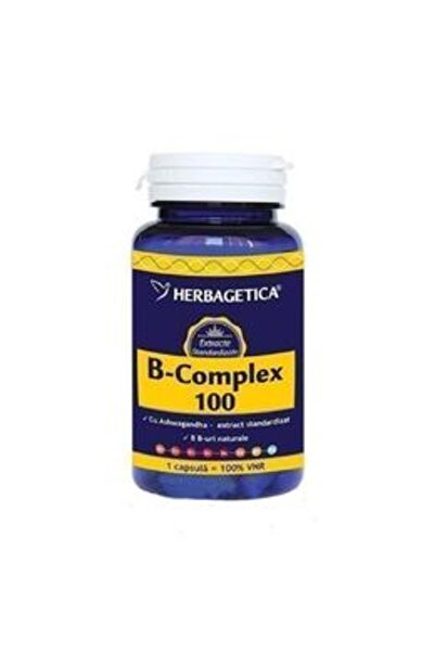 herbagetica B-Complex 100 Herbagetica, 60 capsule