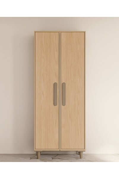 miracool Karanfil 2 Kapaklı Gardırop / Çok Amaçlı Dolap / Komple MDF