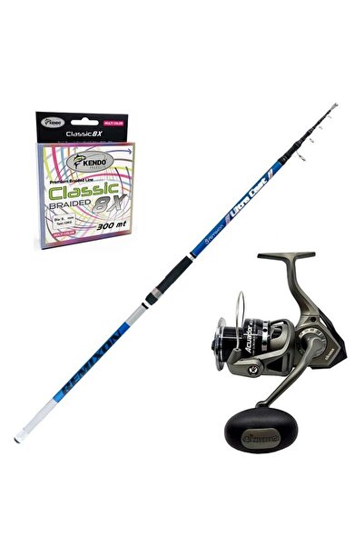 Okuma Acuador 8000 - Remixon UltraCast 420cm Surf Olta Seti