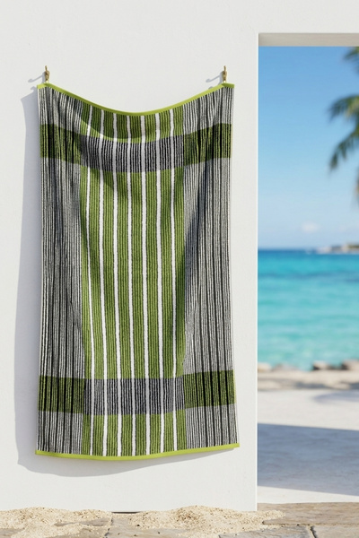 Anılsan Selina Beach Towel 100X150 cm - Colorful 100% Cotton