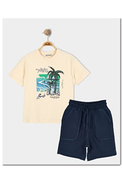 ALG Boys' Woven Shorts Suit