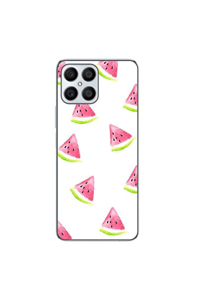 OEM Case compatible with Honor X8 4G Silicone Gel Tpu Model Summer Slices