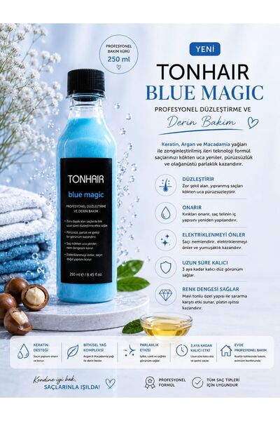SAVHAIR Tonhair Blue Magic Onarıcı§Düzleştirici Kompleks Bakım