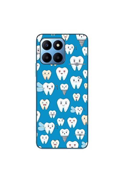 OEM Husa compatibila cu Honor 70 Lite Silicon Gel Tpu Model Dentist Pattern