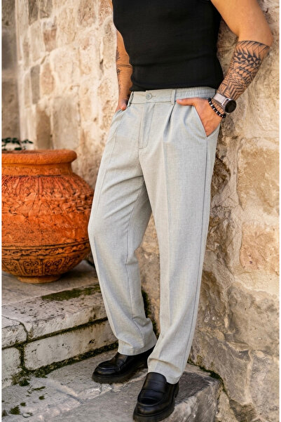 OUTFİT MAN Nw Baggy Classic Trousers Gray