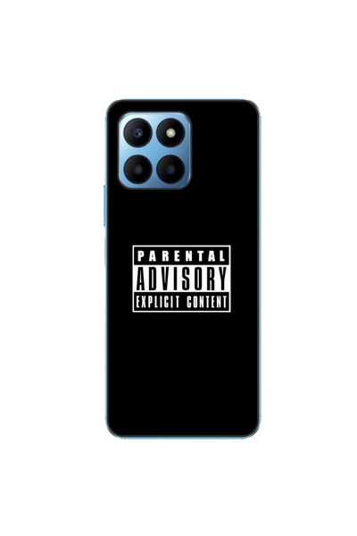 OEM Husa compatibila cu Honor 70 Lite Silicon Gel Tpu Model Parental Advisory