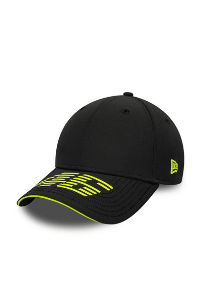 NEW ERA VR46 Ανακυκλωμένο Ριγέ Μαύρο Καπέλο 9FORTY