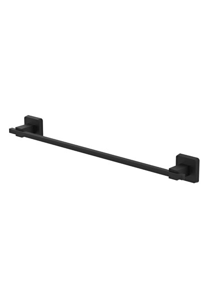 Tema Kare Uzun Havluluk Mat Sıyah 71706-2m