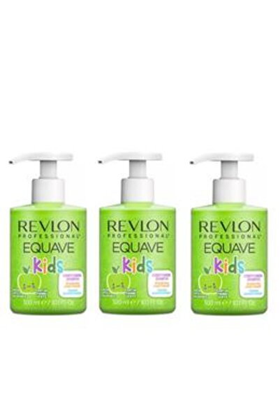 REVLON PROFESSIONAL Pachet 3 x Sampon cu Balsam pentru Copii - Equave Kids 2 ...