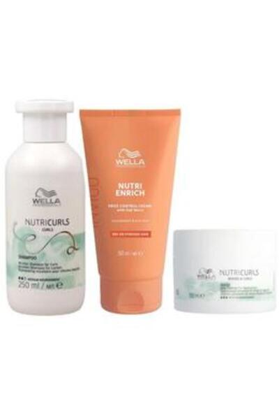 Wella Professionals Pachet Tratament pentru Par Cret si Uscat - Nutricurls & ...