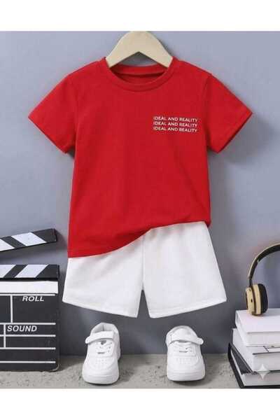 NC Nicee Clothes Summer Children's T-Shirt Shorts Unisex (Ideal Print)