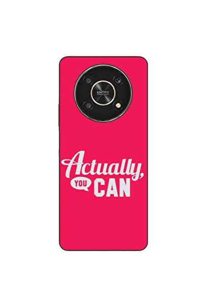OEM Θήκη συμβατή με Honor X30 από σιλικόνη gel TPU με σχέδιο/μήνυμα  "Πραγματ...