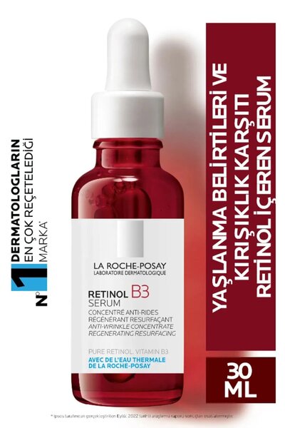 La Roche Posay Retinol B3 Hassas Ciltler İçin Kırışıklık Karşıtı ve Yaşlanma ...