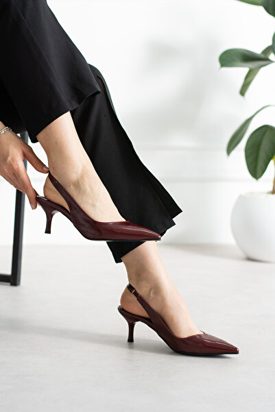 Vaghessa Shoes Vaghessa Serina kadın ayakkabı slingback arka açık lastikli