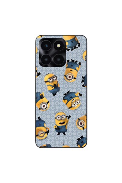 OEM Husa compatibila cu Honor X6a Silicon Gel Tpu Model Pattern Minioni