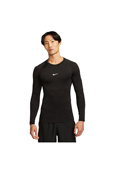 Nike Tricou fitness mulat cu mânecă lungă Dri-FIT Pro pentru bărbați XL
