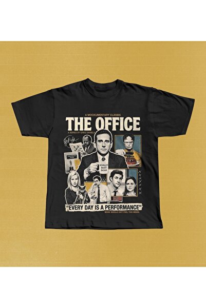 Grafftee Clothing Office Printed Unisex Oversize T-Shirt