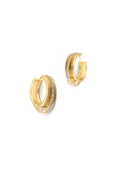 atastore2017 Hoop Earrings - Gold